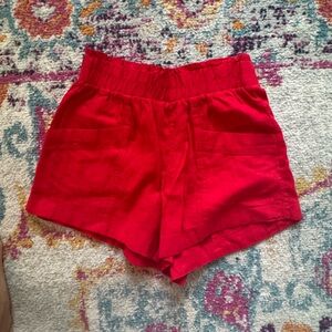 Universal Thread Women's Red Shorts